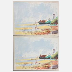 Kurt Friedrich Ehlers, Strandpartie