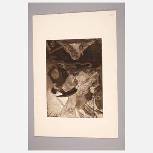 Prof. Bruno Héroux, Patriotische Szene 1915