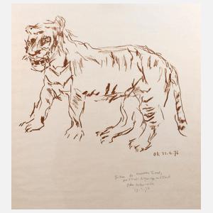 Prof. Oskar Kokoschka, Tiger