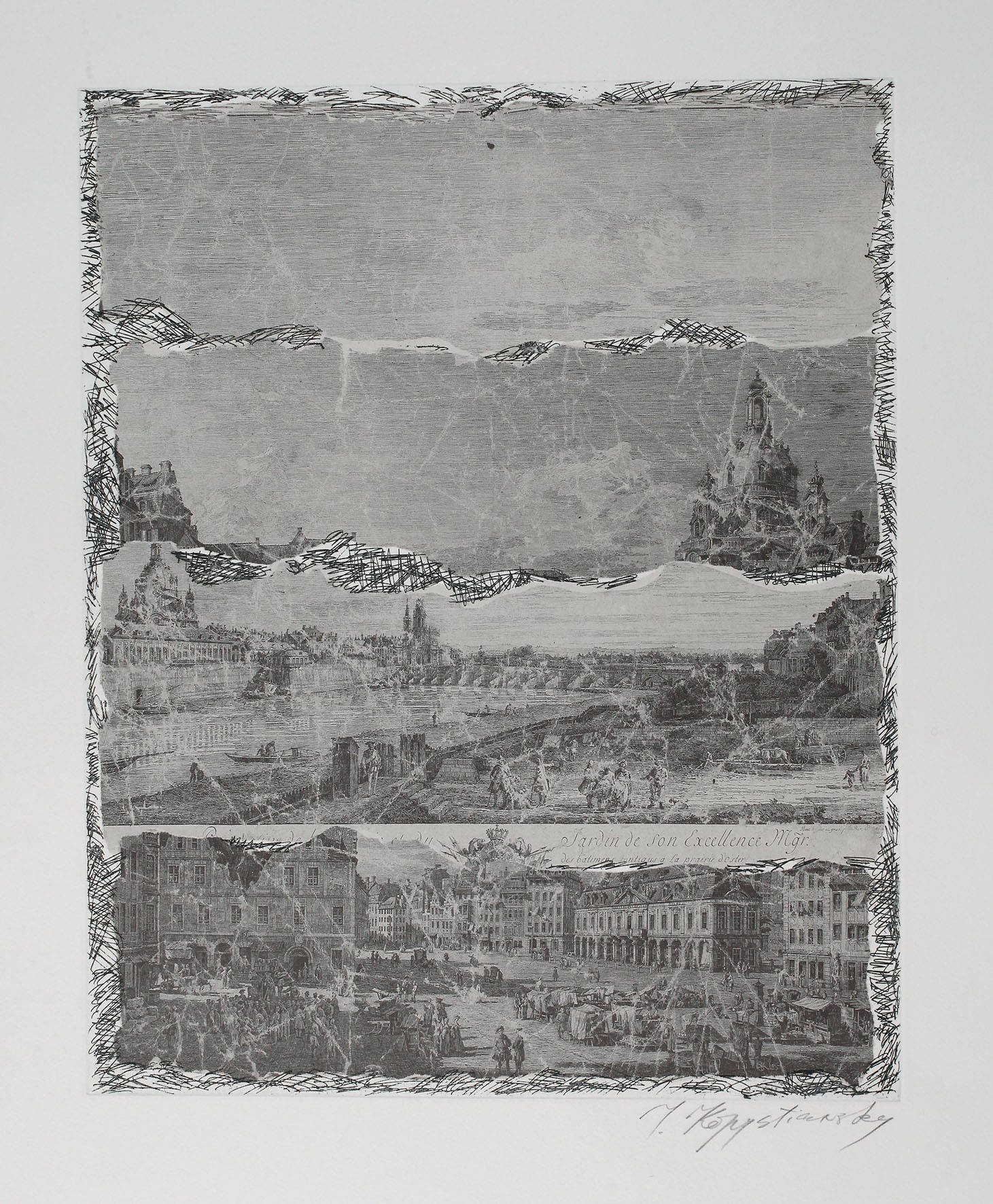 Igor Kopystiansky, ”Restaurierte Landschaft”