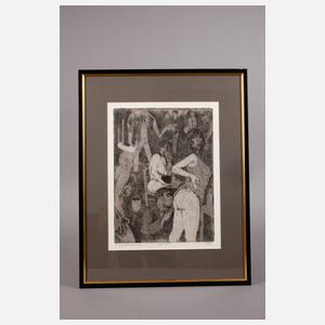 Otto Lackenmacher, Frivole Szenen