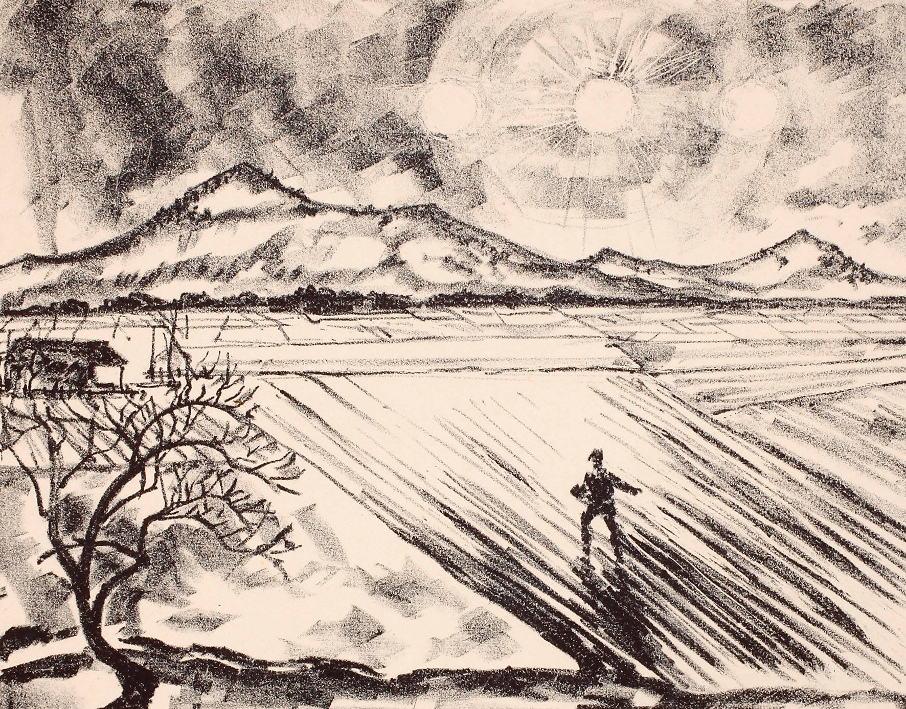 Heinrich Linzen, Säender Bauer