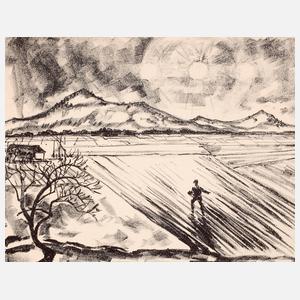 Heinrich Linzen, Säender Bauer