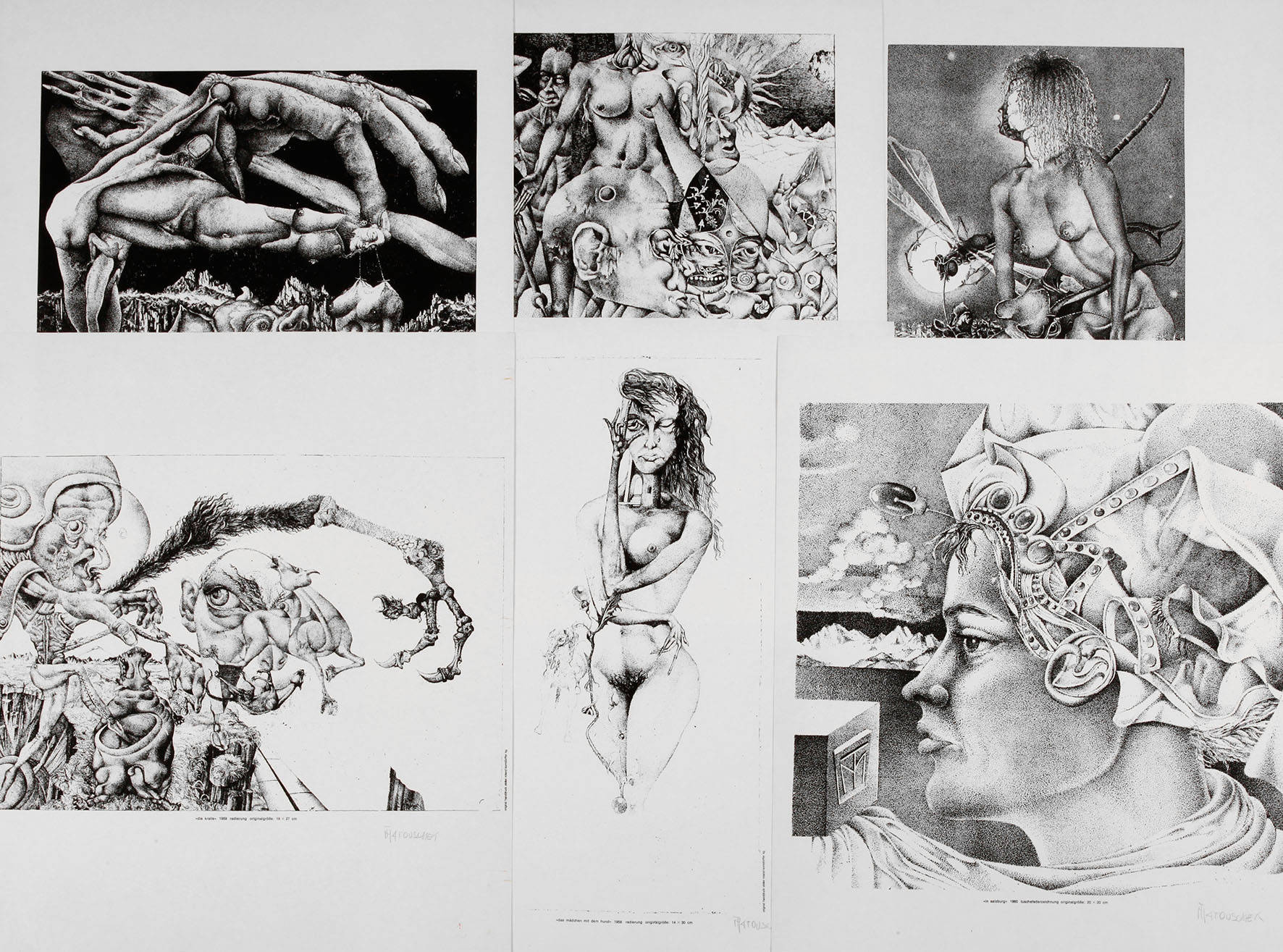 Richard Matouschek, Konvolut