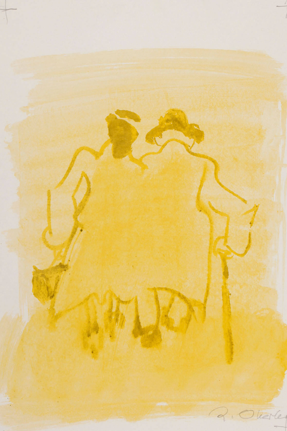 Prof. Josef Oberberger, Paar auf der Straße