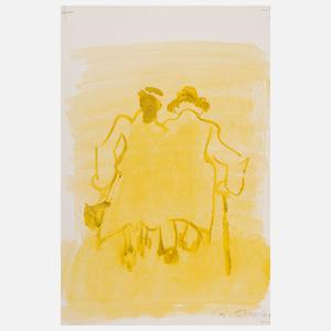 Prof. Josef Oberberger, Paar auf der Straße