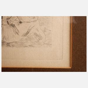 Auguste Renoir, ”Sur la plage à Berneval”