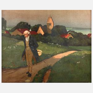 Wilhelm Rögge, Abendspaziergang