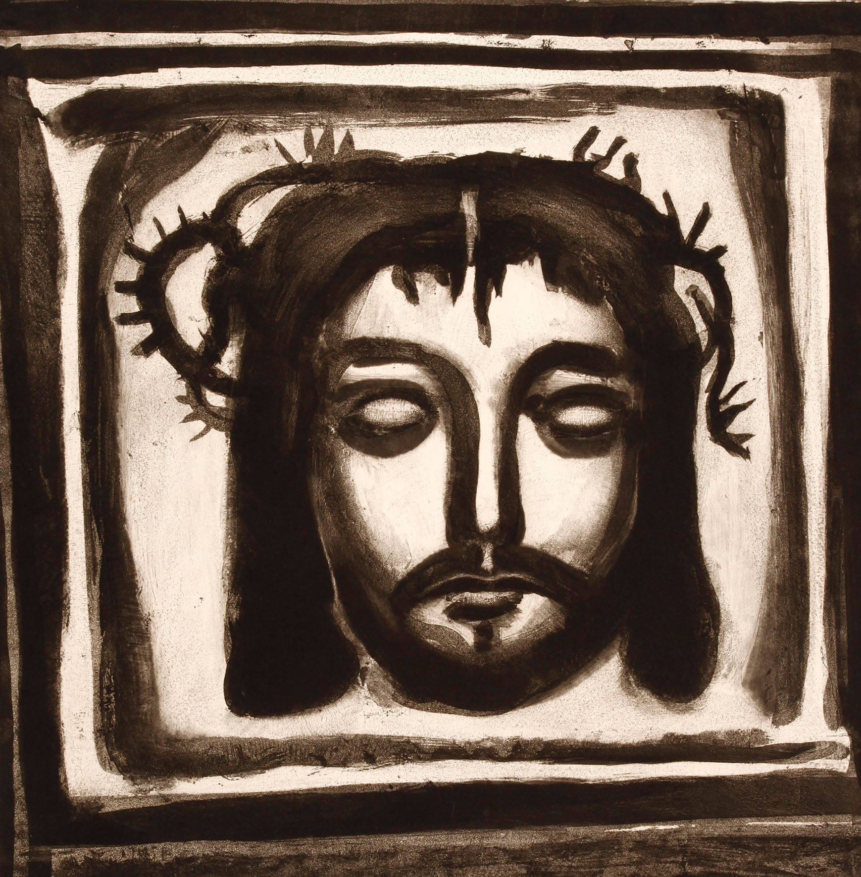 Georges Rouault, Das Schweißtuch der Veronika