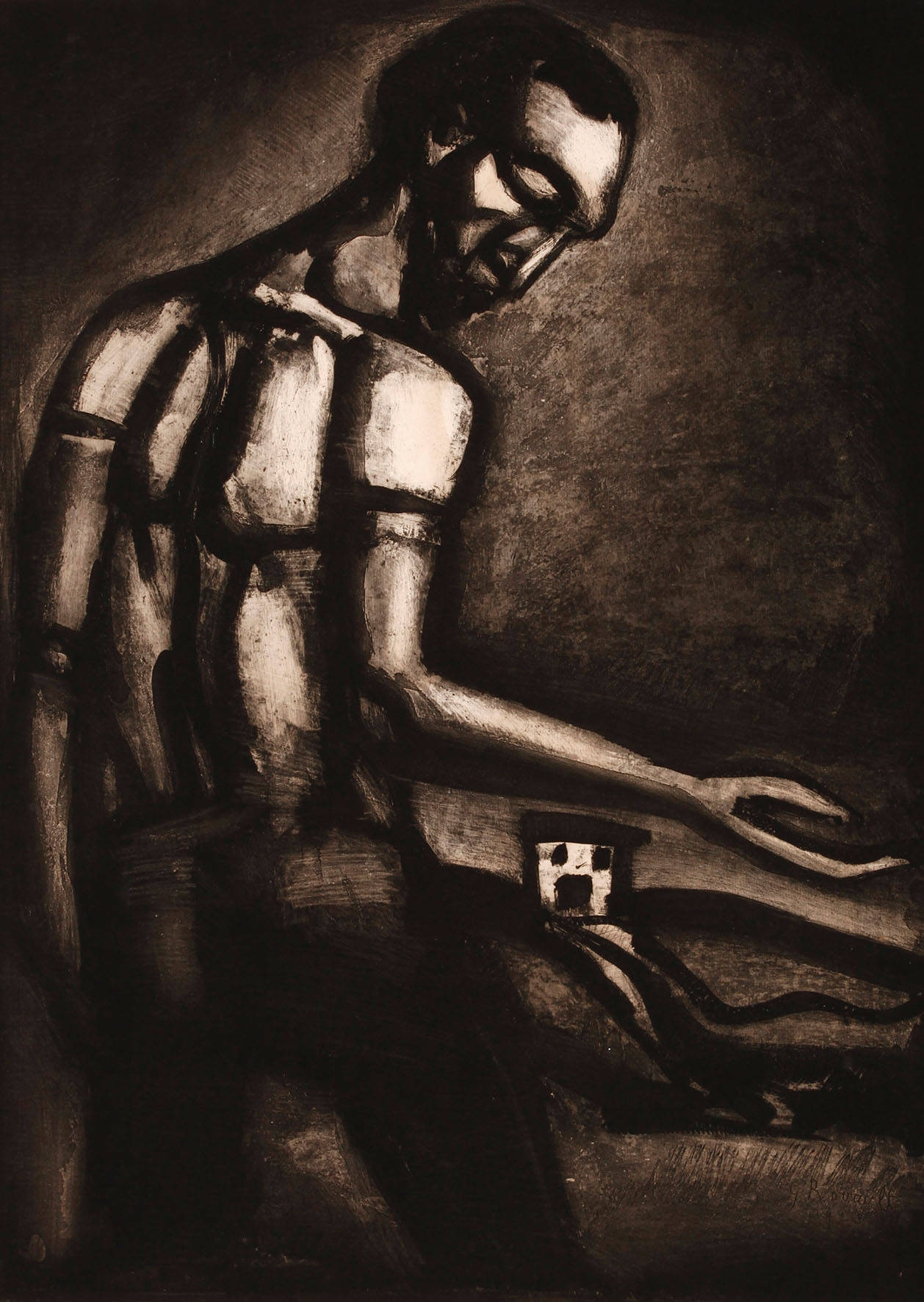 Georges Rouault, Säender vor Landschaft