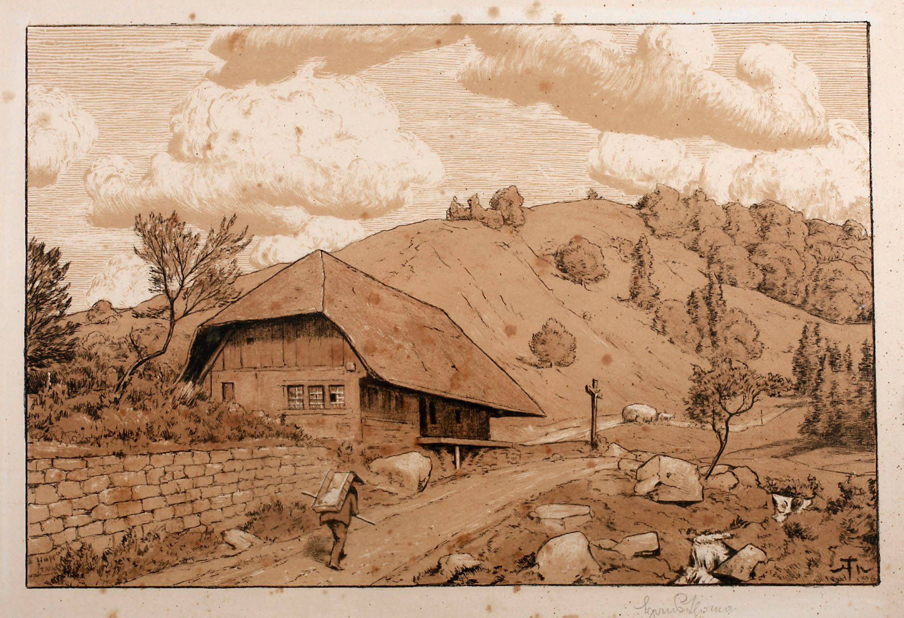 Hans Thoma, Schwarzwaldszene