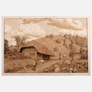 Hans Thoma, Schwarzwaldszene