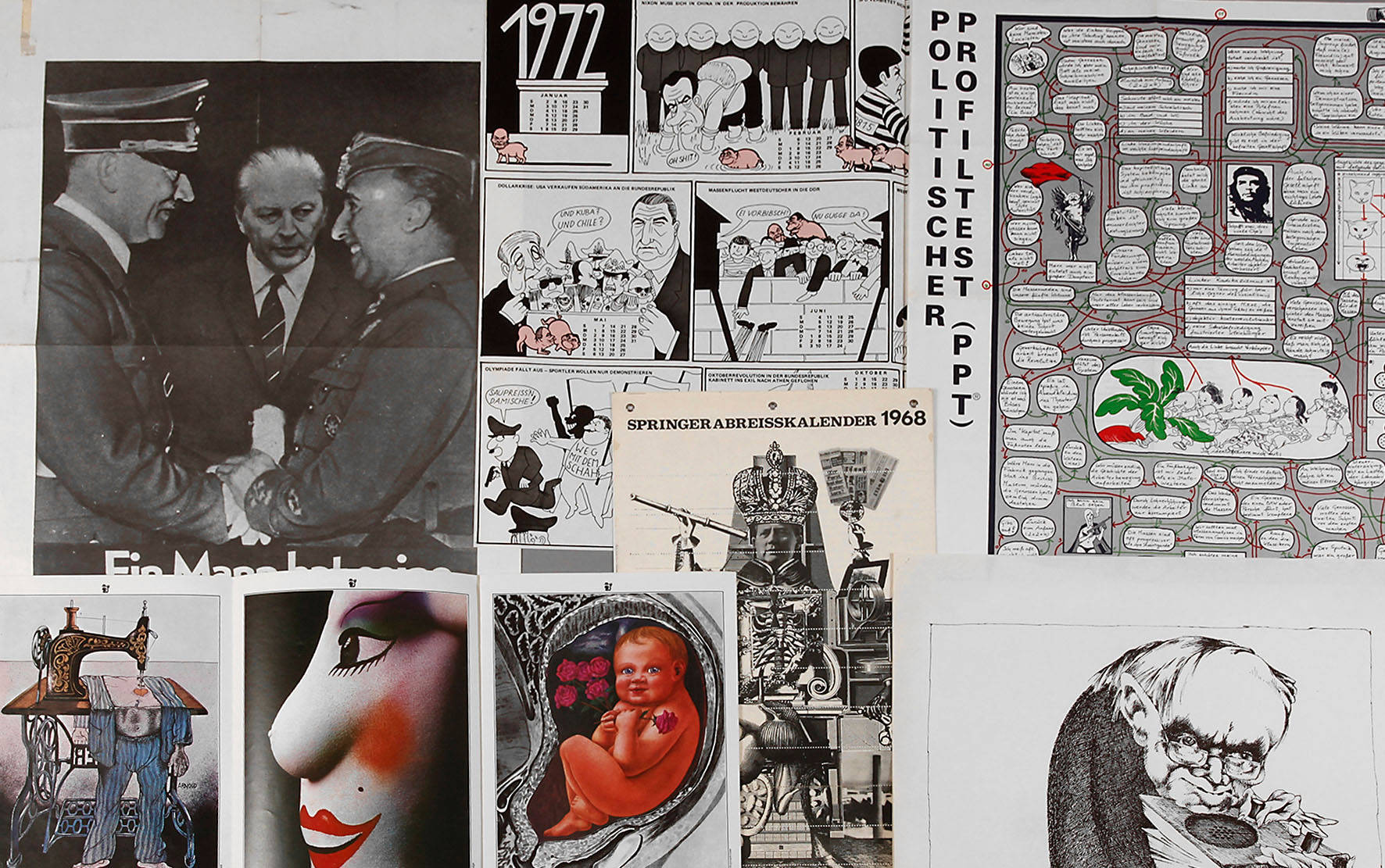 Konvolut politische Satire