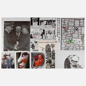 Konvolut politische Satire