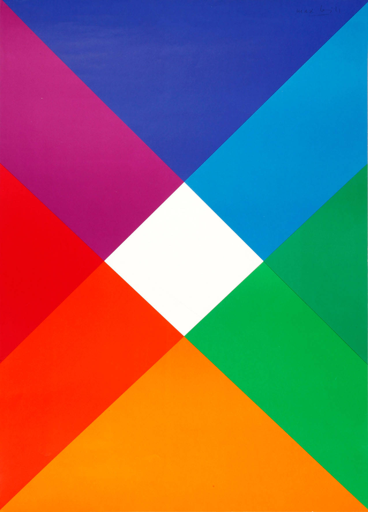 Künstlerplakat Max Bill