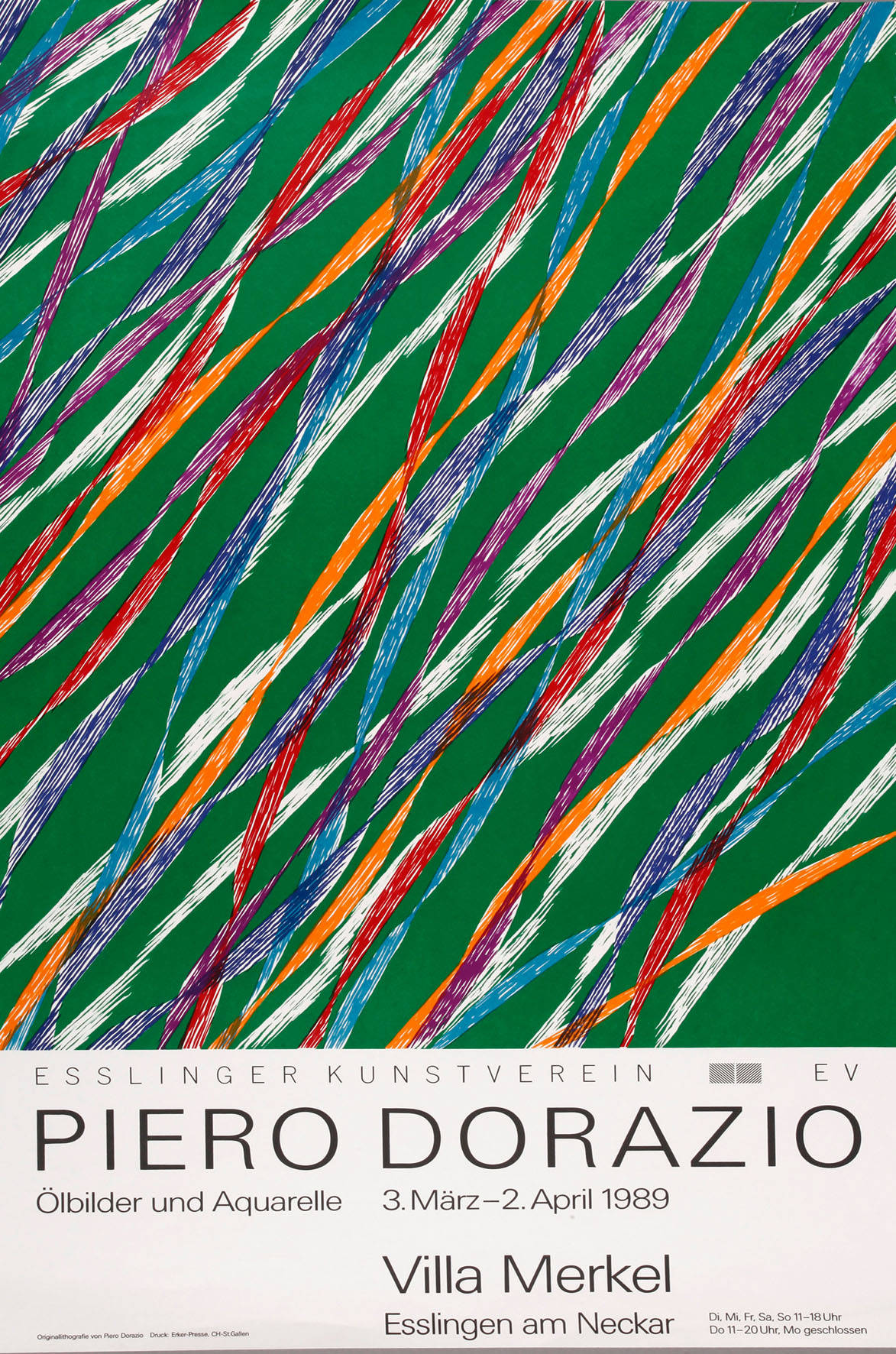 Ausstellungsplakat Piero Dorazio