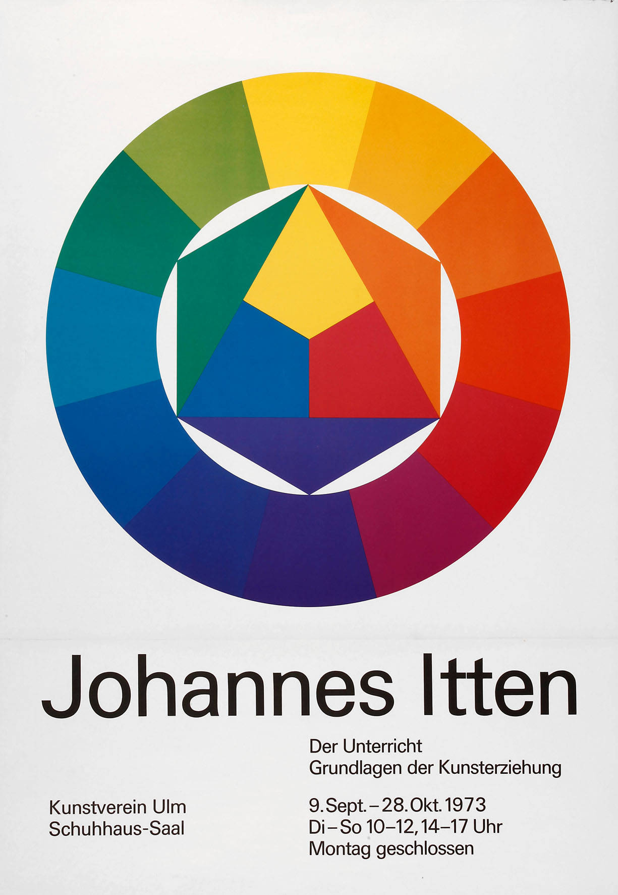 Ausstellungsplakat Johannes Itten
