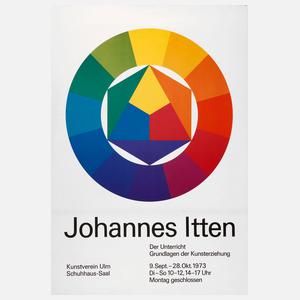 Ausstellungsplakat Johannes Itten