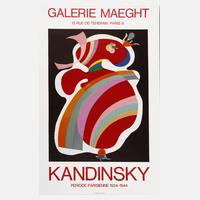 Prof. Wassili Kandinsky, Ausstellungsplakat111