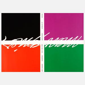 Prof. Almir Mavignier, Ausstellungsplakat 1970