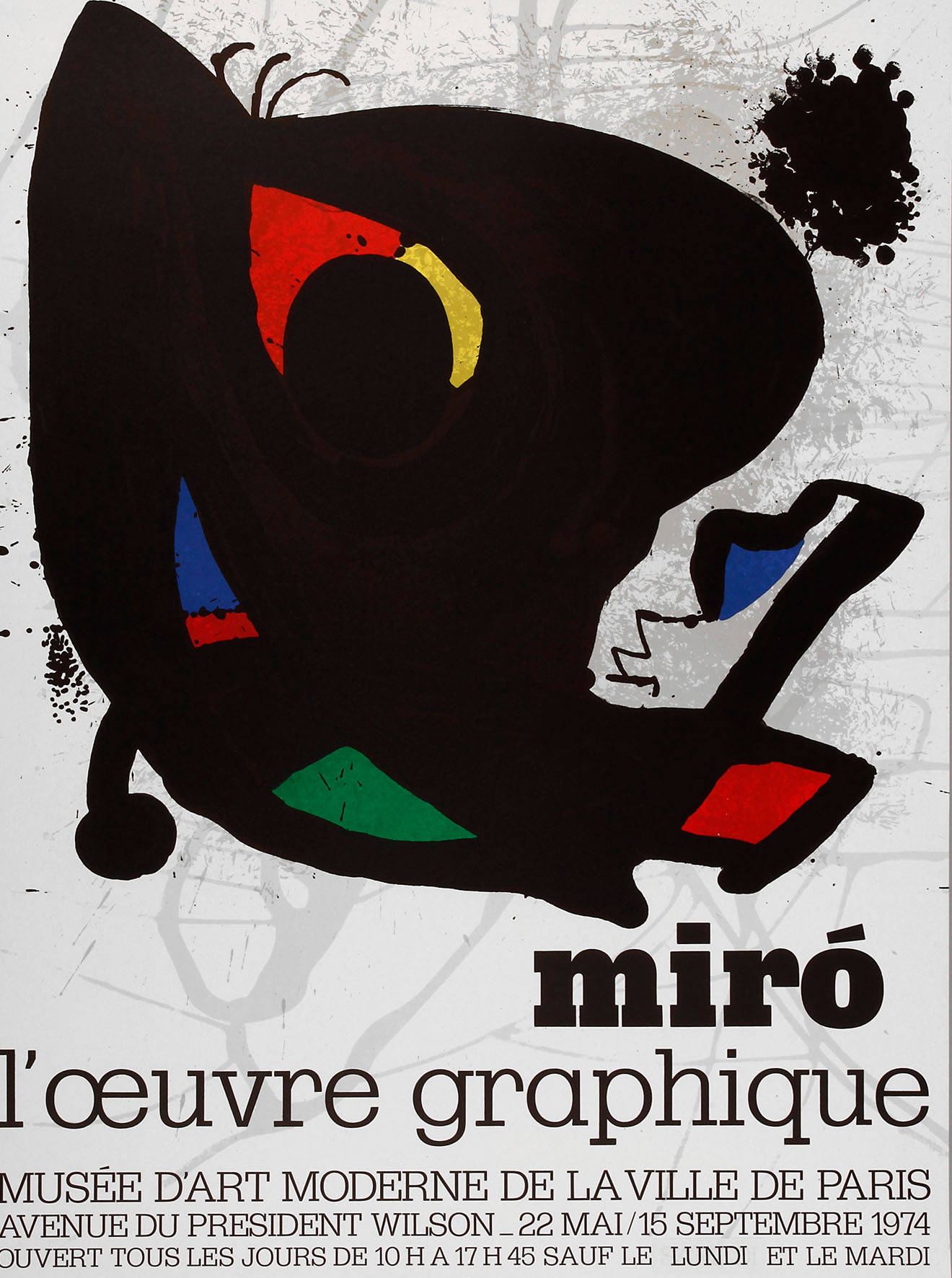 Joan Miró, Originalgraphisches Plakat