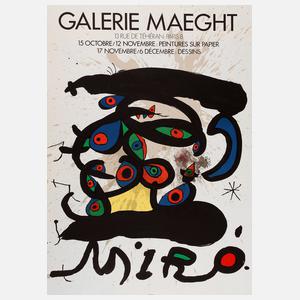 Joan Miró, Originalgraphisches Plakat