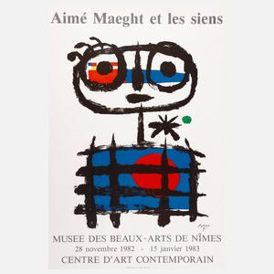 Joan Miro, Originalgraphisches Plakat