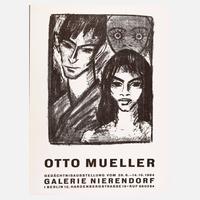 Ausstellungsplakat Otto Mueller111