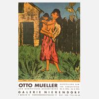 Ausstellungsplakat Otto Mueller111