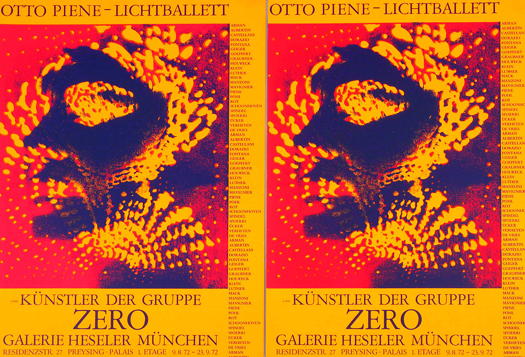 Prof. Otto Piene, ”Lichtballett”