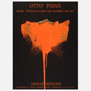 Prof. Otto- Piene, originalgraphisches Plakat 1971