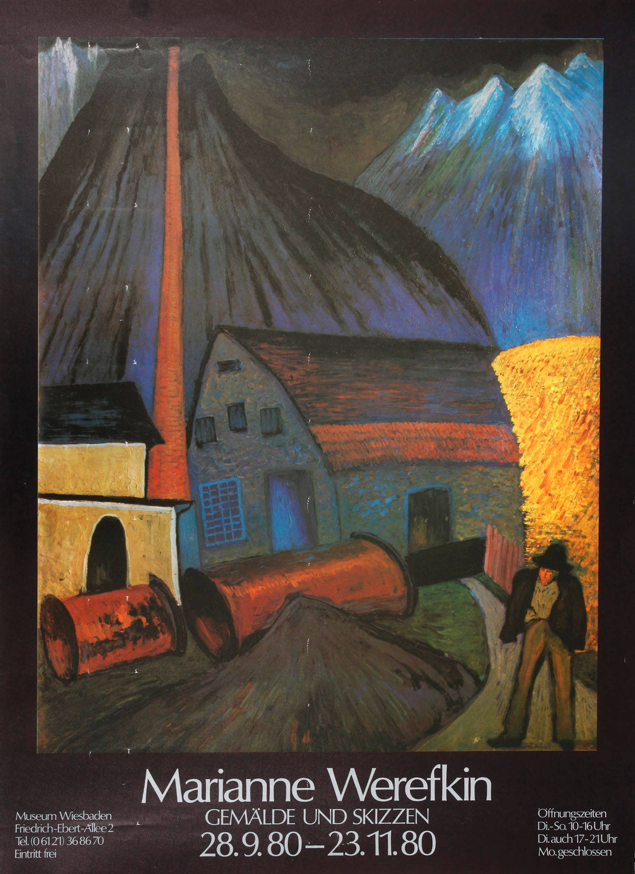 Ausstellungsplakat Marianne Werefkin