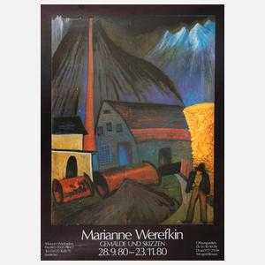 Ausstellungsplakat Marianne Werefkin