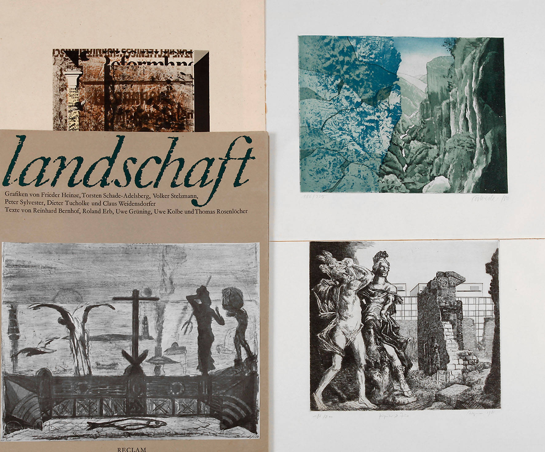 Graphikmappe ”Landschaft”
