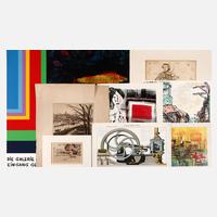 Konvolut Graphik 19./20. Jh.111