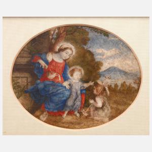 Maria mit Jesus und Johannes