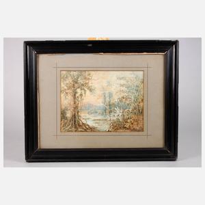 Anton Goering, attr., Südamerikanische Landschaft