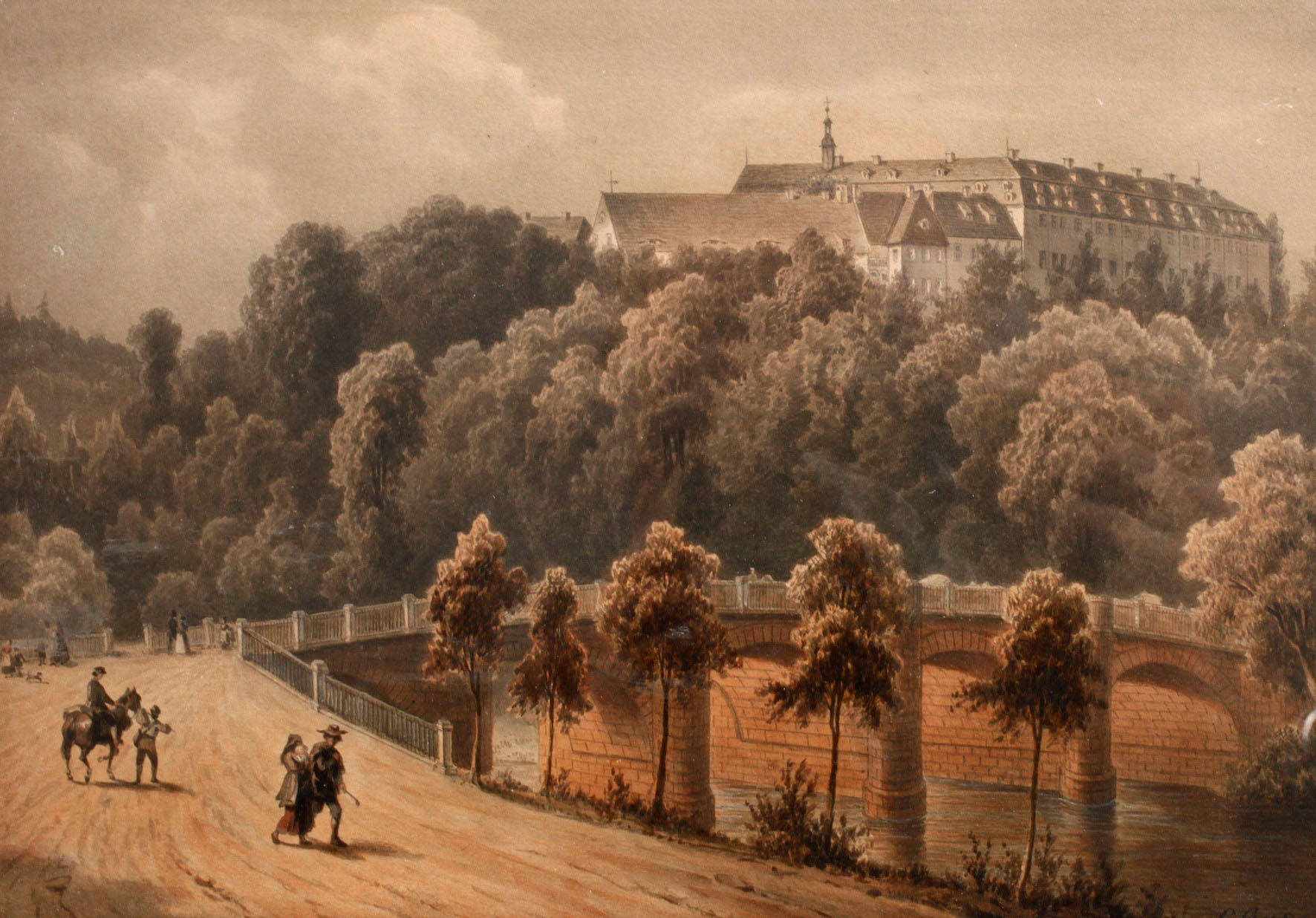 C. Guse, Ansicht Wechselburg