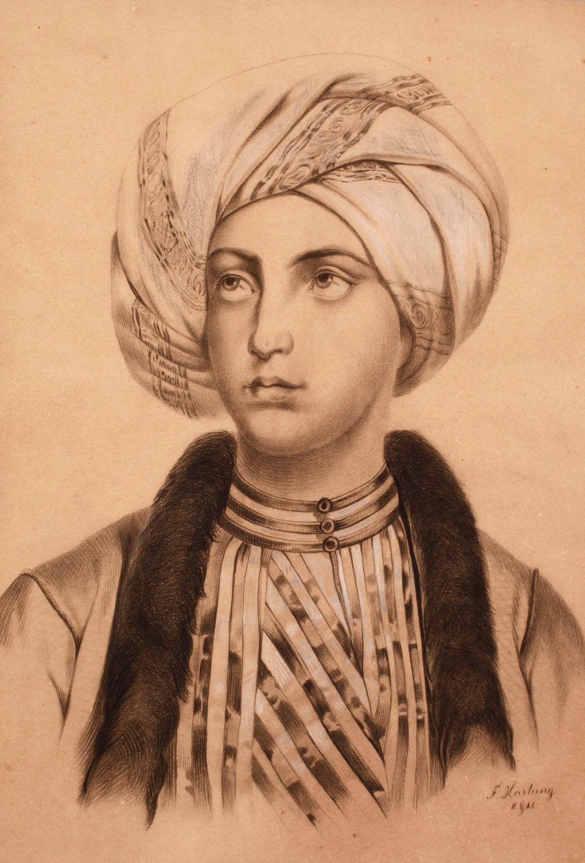 F. Hartung, Portrait eines Orientalen