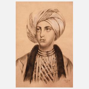 F. Hartung, Portrait eines Orientalen