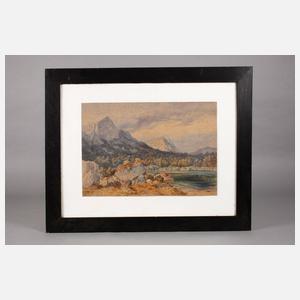 Carl Henkel, Hintersee bei Berchtesgaden