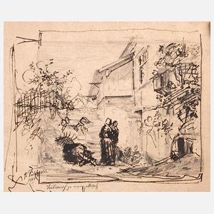 Prof. Paul Tübbecke, ”Entwurf zu einem Bilde”