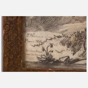 Dr. Paul Wislicenus, Ansicht Burg Rheinstein