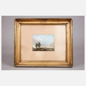 Ansicht von Chamonix