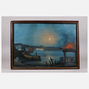 Der Golf von Neapel bei Nacht