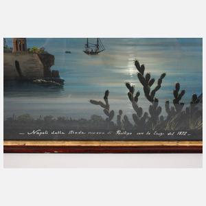 Der Golf von Neapel bei Nacht