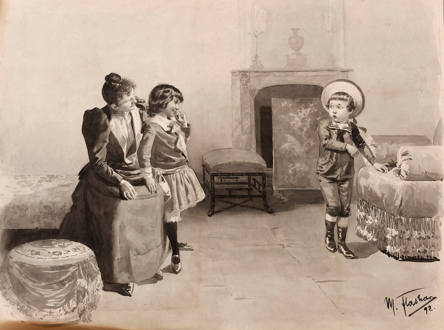 Max Flashaar, ”Moderne Kinder”