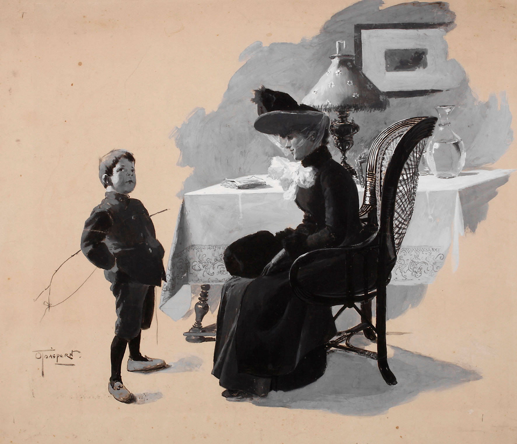 Otto Toaspern, ”Ein rücksichtsvoller Junge”