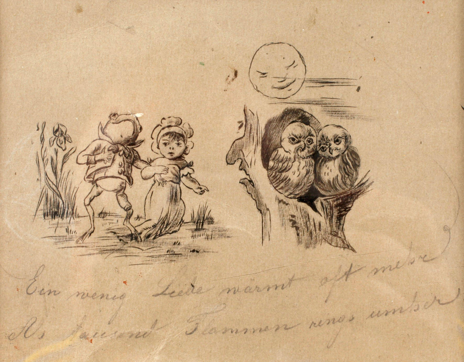 Humoristische Zeichnung