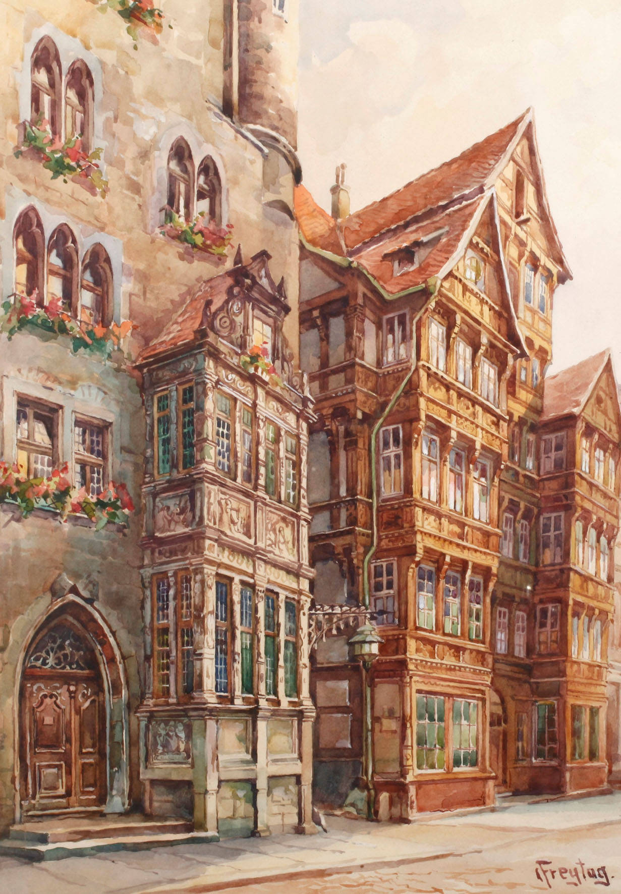 C. Freytag, Ansicht Hildesheim